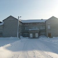 село Верходворье. Новая школа открыта в 1994 году.