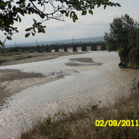 река аксай / ясси/ и жд мост у н.герзеля