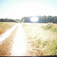 дорога от реки  Шередарь (2003 год)