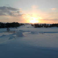 Зима в Борилово