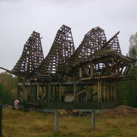 Строительство дома "Кораблика" (сентябрь 2011г.)