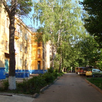 во дворе по ул.Ив.Франко