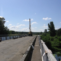 Ремонт моста через Псел