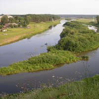 река Нейва между п.Зыряновский и д.Устьянчики