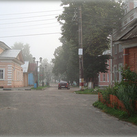 перекрёсток улиц Ленина и Рублёва