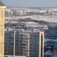 вид на тракторный