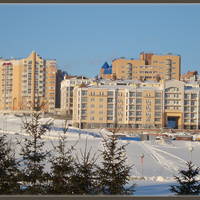 на берегу залива