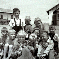 Ханси (Маячное) 1957 год. Дети офицеров в/ч 4119