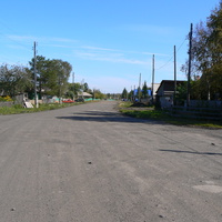 Одна из улиц посёлка