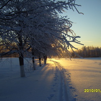 Зима в Романовке