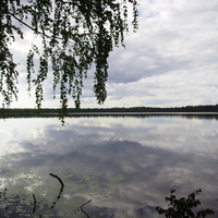 Отражения озеро Святье