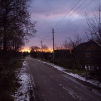 Зимнее утро в Еськовке