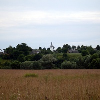 Село Ильинское. Вид с левого берега Протвы.