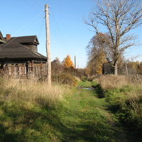 улица в деревне Чернуха 2006 год