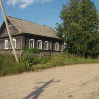 Дома деревни Ездуново