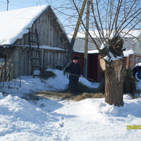 Зима в селе 2011 г.
