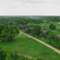 Вид на деревню в сторону Калинковичей