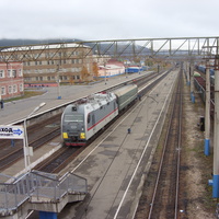 Поезд Северобайкальск-Киренга, в народе "Бичевоз". 2009 г.