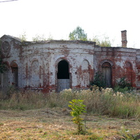 Разрушенная церковь села