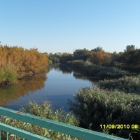 река Аксай в с. Шелестово