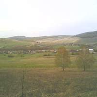 Деревня с горы