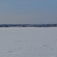 Кирза со льда водохранилища. 2012 г.