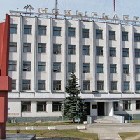 Административное здание "Мозырьдрев", станция Мозырь