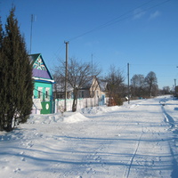 улица Западная зимой 2