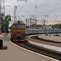 Прибытие поезда Ивано-Франковск - Киев