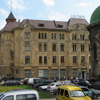 Вид на здание общества "Днестр"