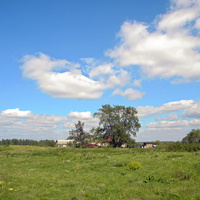 Пейзаж в селе Колодное