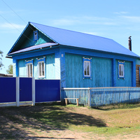 Алтаево. Синий дом.