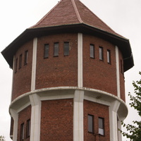 Водонапорная башня построена в первой половине 20 века
