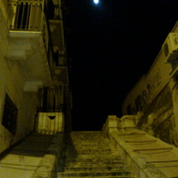 ночь в старом городе