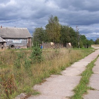 деревня Сосницы Валдайского района, август 2012 года, дорога в Секратово
