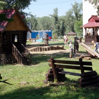 Парк в лагере Самородово.