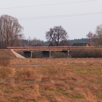 Автомобильный мост в деревне