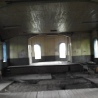 внутренний вид Талдинского клуба(бывшая церковь Петропавловского прихода)