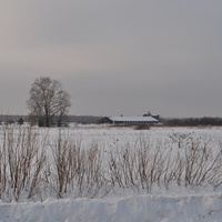 ферма зимой