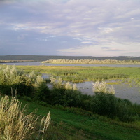 откос у реки Сура у д.Иваньково