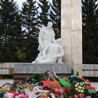 Памятник погибшим колыванцам в ВОВ.