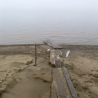Шеркалы. Обь в тумане. Ноябрь 2008
