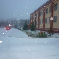 первый снег 11.10.2012 г.