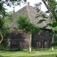 Деревянный дом XVIII века.