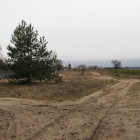 Дорога в деревню со стороны шоссе Калинковичи - Мозырь