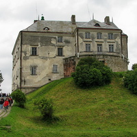 Олесский замок (западная сторона)
