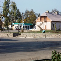 Здание отделения Приватбанка.