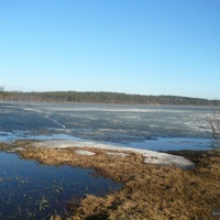Ильичево. Весна на озере Красавица - Б.Симагинском.