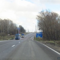 Дорога из деревни в Ступинский район.
