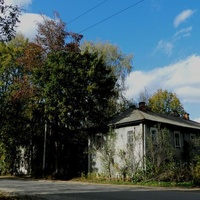 Старые дома на улице Крупской
